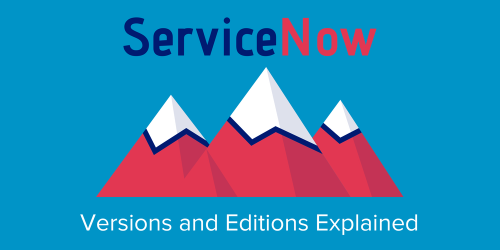 ServiceNow Versions and Editions Explained